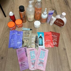Assorted Hair Care Products Lot Set